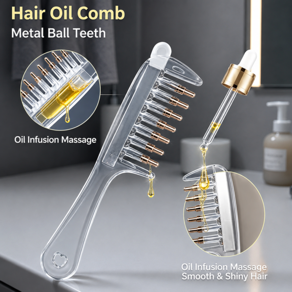 Liquid Applicator Massage Comb